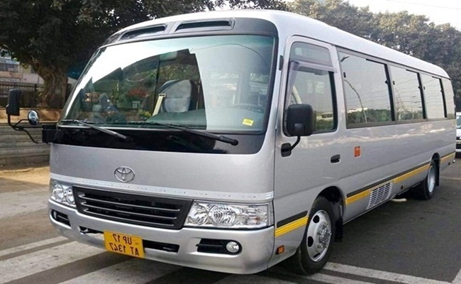 Toyota Bus Rental Service Delhi Toyota Minibus Hire In Mumbai Book